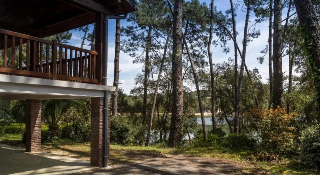 Коттедж Villa Le Menez Avec Vue Sur Le Lac Marin Pour 10 Personnes