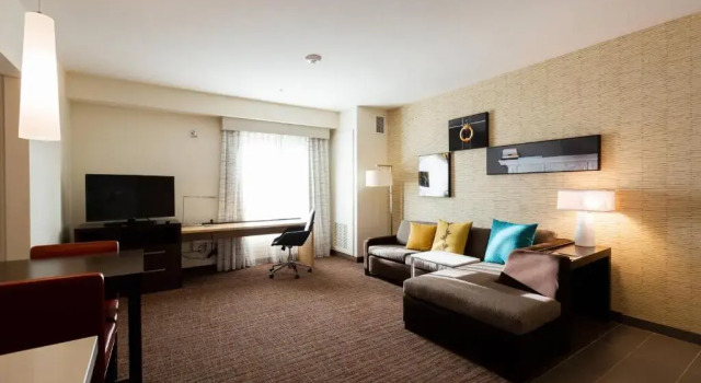 Двухместный люкс c 1 комнатой Residence Inn by Marriott Oklahoma City North/Quail Springs