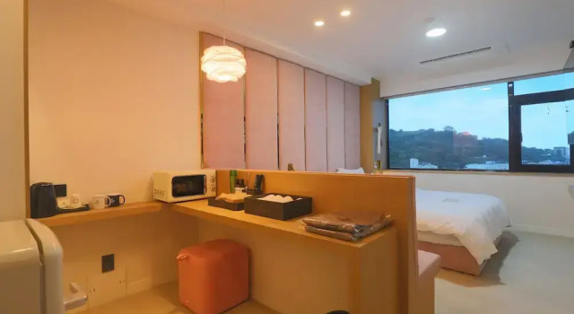 Номер Deluxe Geoje-Si Hound Hotel Jangseungpo