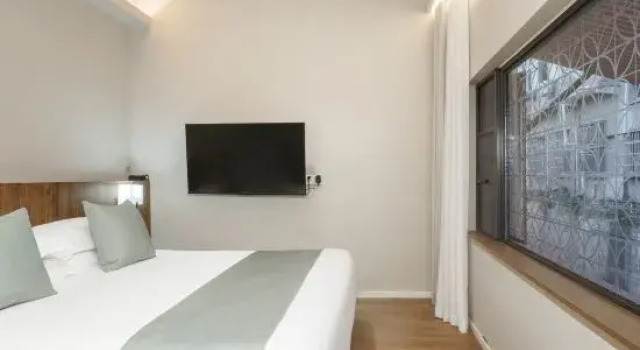 Кровать в общем номере (женский номер) Qianyuan Jiangxin Hotel