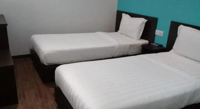 Luksusowy dwuosobowy pokój Clover Hotel Ipoh