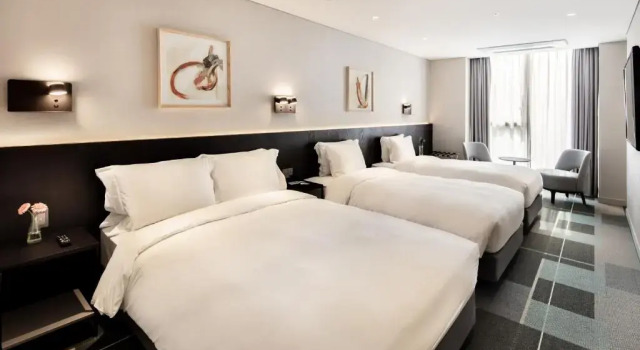 Четырёхместный номер Standard G3 Hotel Chungmuro