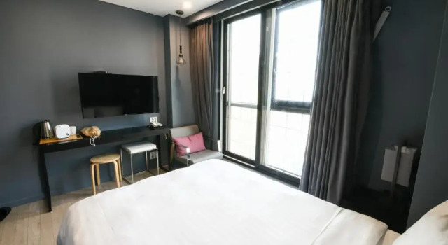 Двухместный номер Deluxe Urban Island Hotel Jeju