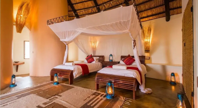 Mukambi Safari Lodge, Buchen Sie Ferienhaus Kafue-Nationalpark Sambia