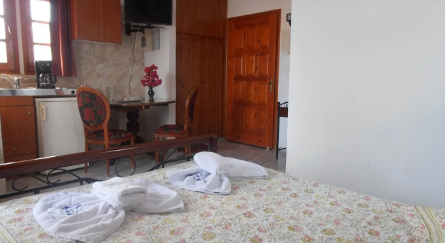 Студия Economy Цокольный этаж с балконом Villa Elizea