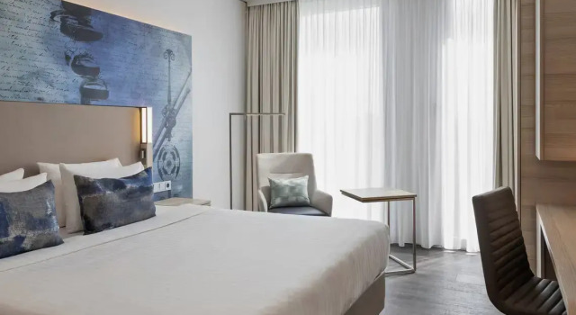Luxo quarto Courtyard by Marriott Munich Garching