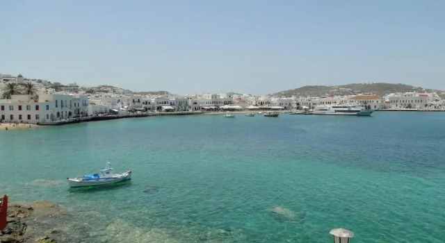 Вилла с видом на море Villa Kampani Sea View Villa Mykonos Town