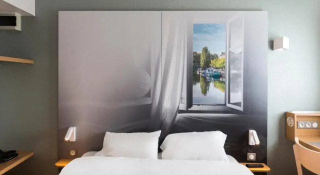 Двухместный номер Standard B&B HOTEL Nantes Parc Expos La Chapelle