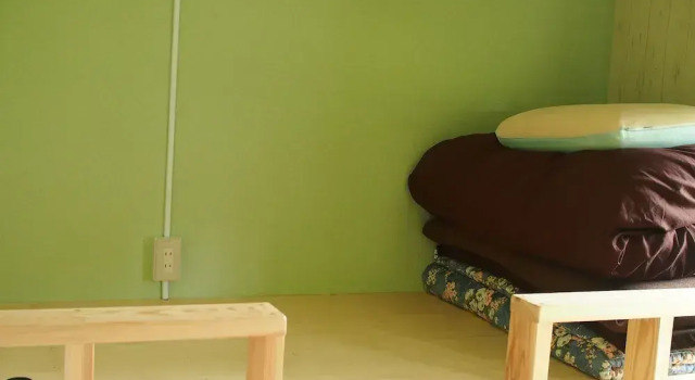 Кровать в общем номере (женский номер) Kikkake Green and Mt.Fuji - Hostel