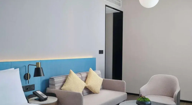 Двухместный номер Deluxe Hilton Garden Inn Ji'nan High-Tech Zone