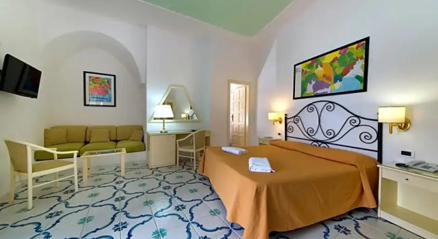 Трёхместный номер Standard с видом на сад Hotel Villa Bianca