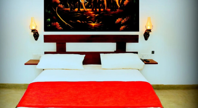 Номер Standard с балконом и с красивым видом из окна Airport resort