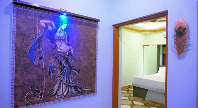 Двухместный люкс Deluxe Goroomgo Bottoms Up Villa Bhubaneswar