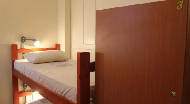 Кровать в общем номере Hostel by Hotel Galicia