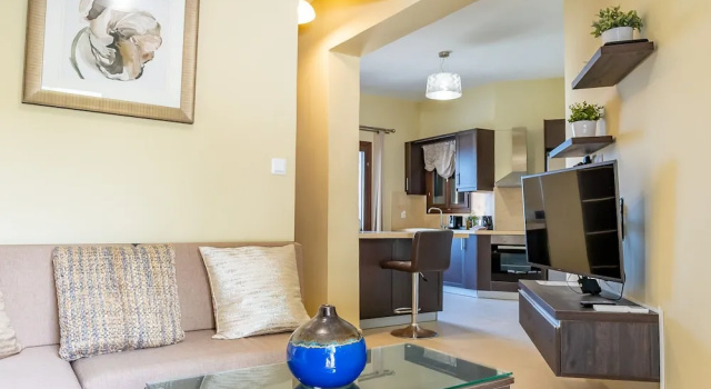 Двухместный люкс Deluxe с балконом и с видом на море Theoxenia Kasos Luxury Apartments