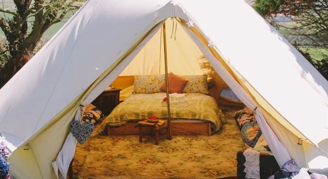 Treyhill House Bed & Breakfast, Glamping and Holiday Cottage, Reserva ahora Camping Camping y glamping en Devon, Camping