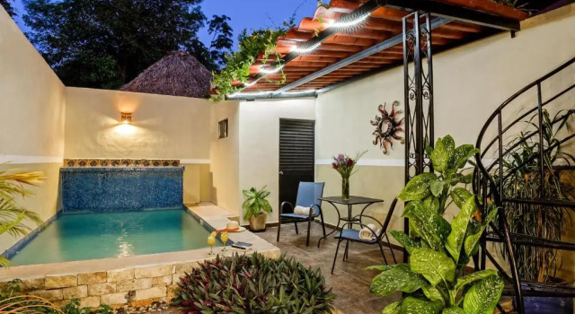 Коттедж с 2 комнатами Casa Del Maya Bed & Breakfast