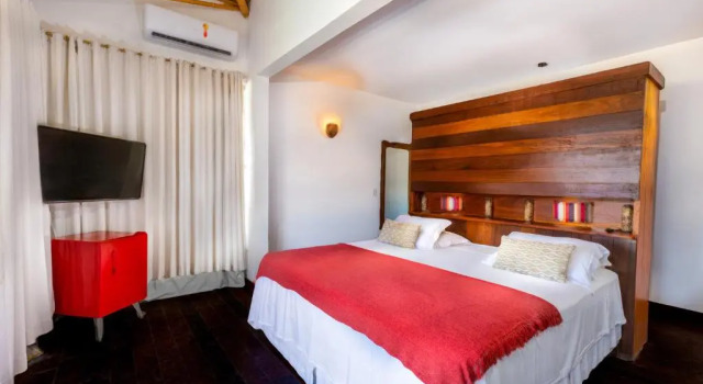 Люкс с видом на море Vila Coqueiros Boutique Hotel