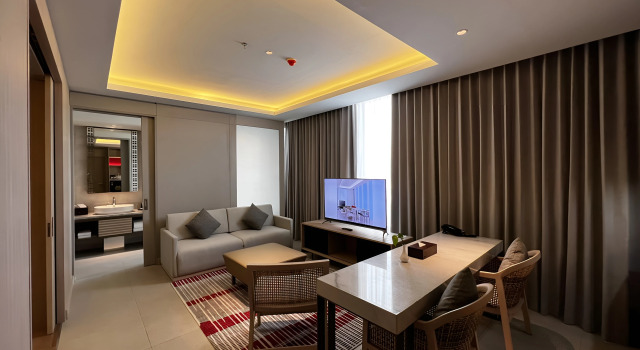 Suite 1 Schlafzimmer Ra Suites Simatupang