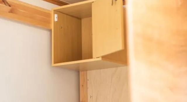 Bett im Wohnheim Guesthouse Esp