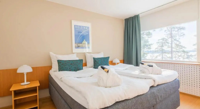 Двухместный номер Superior с видом на море Hotel Rantapuisto