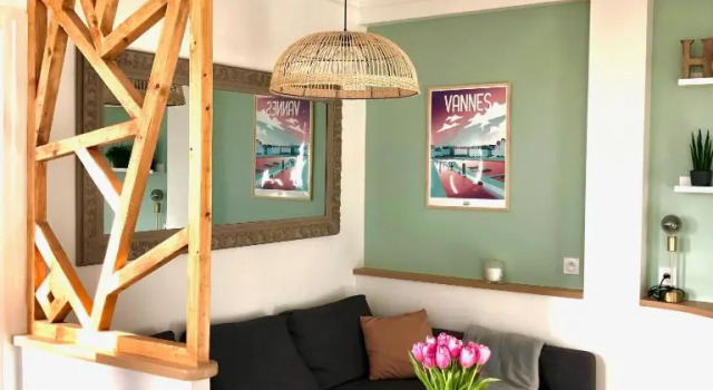 Апартаменты Bel appartement rénové, centre de Vannes