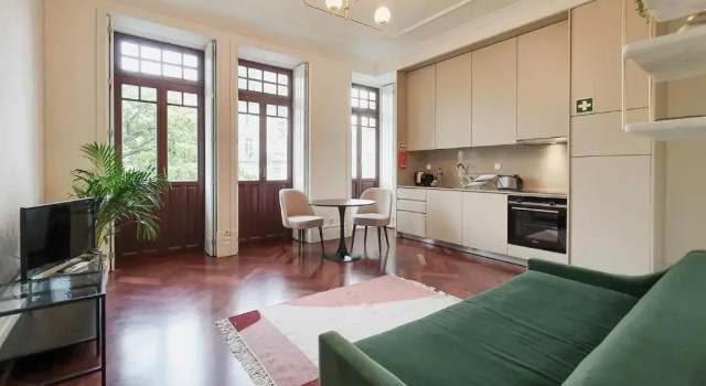 Апартаменты Standard с видом на сад Trindade Premium Apartments