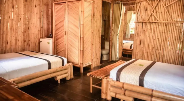 Семейный номер Standard с видом на сад Bamboo Eco Village