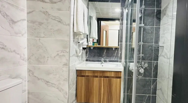 Четырёхместный семейный номер Standard с видом на море Saklıkoy Resort Otel