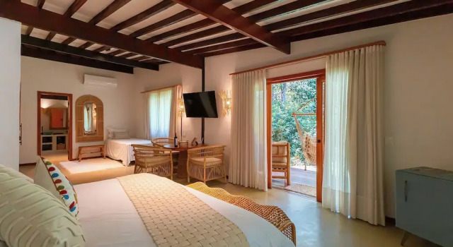 Трёхместный номер Standard Boarã Lodge Natureza