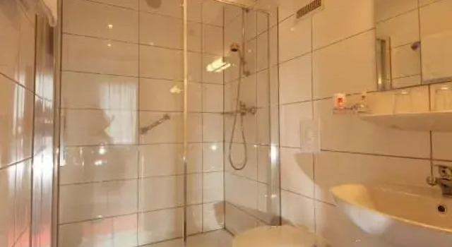 Трёхместный номер Standard с балконом Hotel Rheinfels - Radfahrer Willkommen