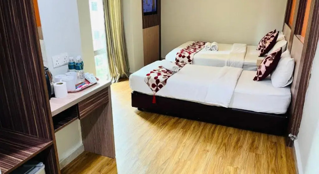 Трёхместный номер Deluxe Sky Hotel @ Pudu