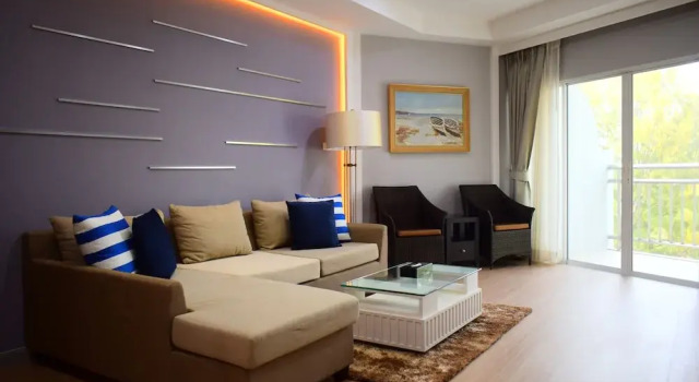 Двухместный люкс c 1 комнатой с видом на море Seapine Beach Golf and Resort Hua Hin