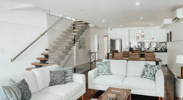 Апартаменты с 3 комнатами с видом на бассейн Byron Butter Factory Apartments