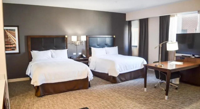Четырёхместный номер Standard Hampton Inn & Suites - Richmond - Downtown, VA