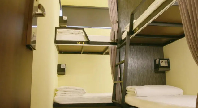 Camera quadrupla Backpackers Hostel - Taipei Changchun