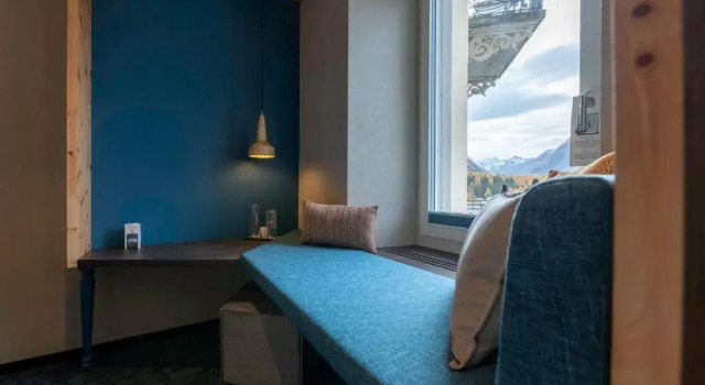 Номер Comfort Sporthotel Pontresina