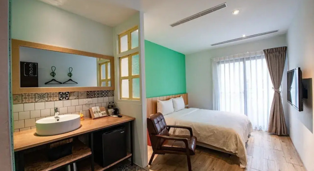 Двухместный номер Comfort с балконом 澎湖 就這兒旅居