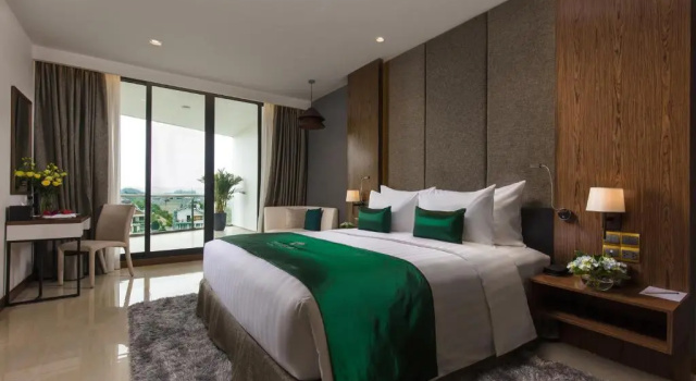 Трёхместный семейный номер Deluxe DIC Star Hotels & Resorts Vinh Phuc