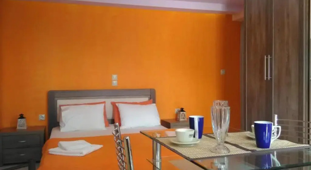 Студия Deluxe Mikros Gialos Apartments