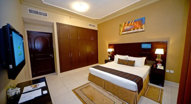 Апартаменты Luxury с 2 комнатами Emirates Stars Hotel Apartments Dubai