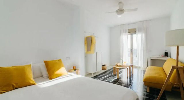 Deluxe Kahden hengen huone parvekkeella merinäköala Punta Paradiso
