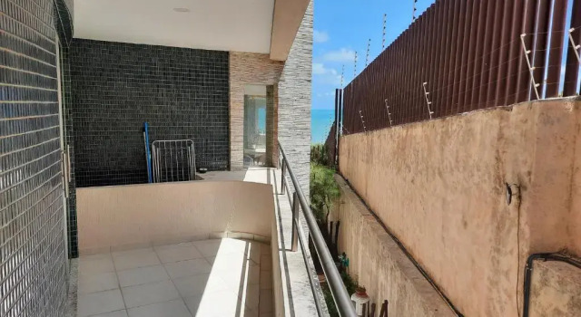 Апартаменты Standard с балконом Residence Vespucci Flat Beira Mar