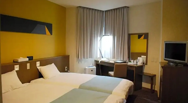 Номер Standard с видом на горы Fujisan Station Hotel