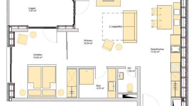 Апартаменты Superior Sternen Bohlingen Aparthotel