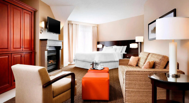 Двухместный номер Deluxe Le Westin Tremblant