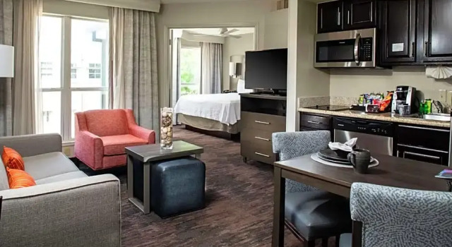 Двухместный номер Standard c 1 комнатой Homewood Suites by Hilton Dallas-Irving-Las Colinas
