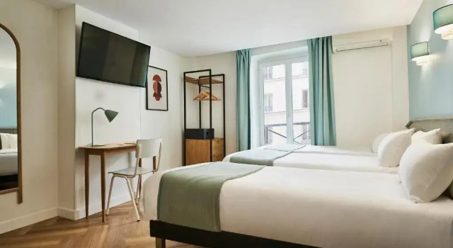 Трёхместный номер Hôtel Kabanel by Happyculture