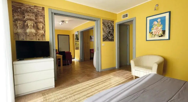 På øverste etage lejlighed Euphorbia Residence