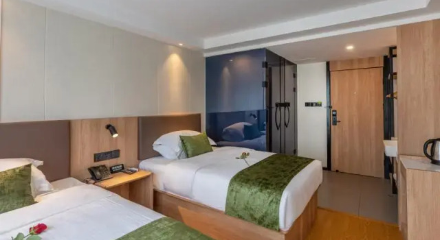 Green Tree Inn Express Suzhou Gusu District Pingjiang Road Zhuozheng Garden, Забронировать Отель Сучжоу Китай, рядом с Сад Скромного чиновника